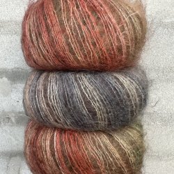 Lana Gatto - Silk mohair print