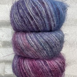 Lana Gatto - Silk mohair print