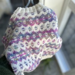 Strikkekit - Fr sweater baby - Str 18/24 mdr