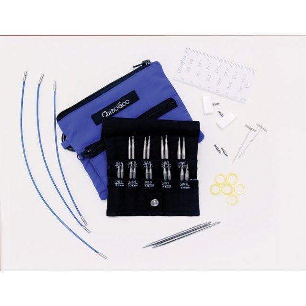 Chiaogoo - Twist Shorties Blue -  5 cm &amp; 8 cm - S�t Small