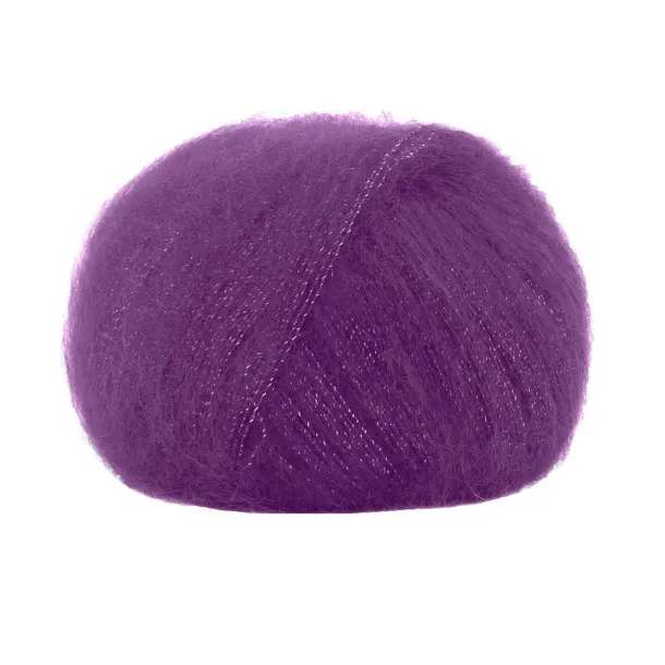 Lana Gatto - Silk Mohair Lux 30112 - Elektrisk Lilla