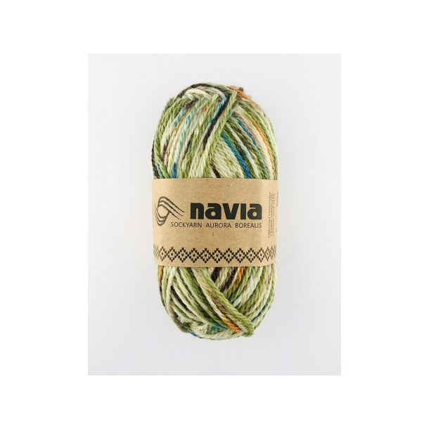 Navia - Sockyarn Aurora Borealis 520 - SOKKEGARN AURORA BOREALIS