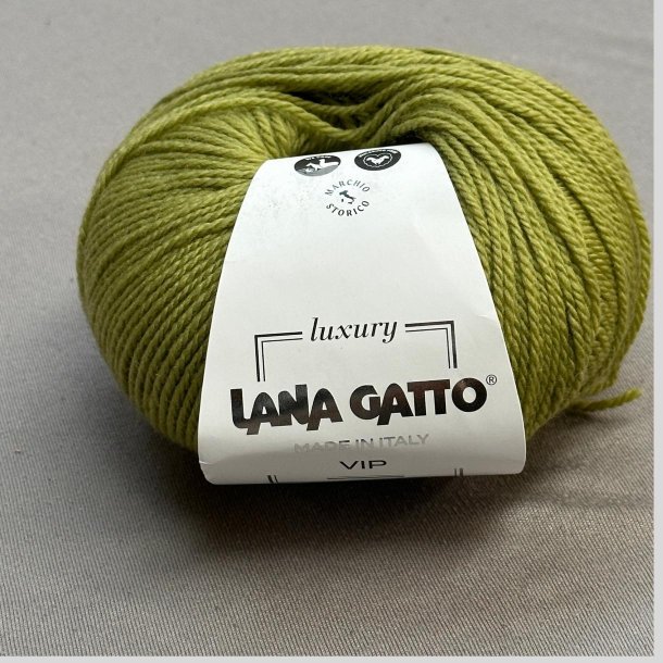 Lana Gatto - VIP Merino Cashmere 12942 - Green Tea