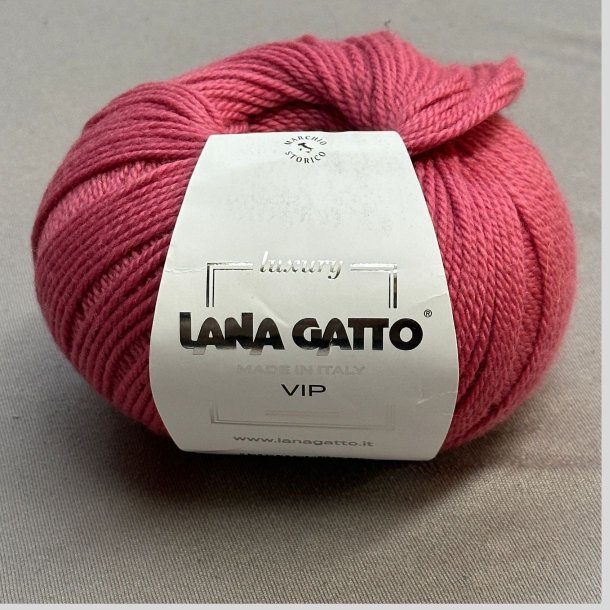 Lana Gatto - VIP Merino Cashmere 13333 - M&oslash;rk Gammmel Rosa