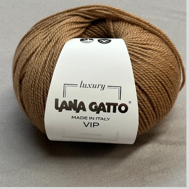 Lana Gatto - VIP Merino Cashmere 14562 - Caramel Fuge