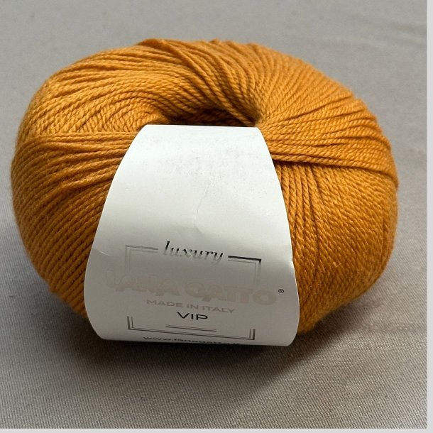 Lana Gatto - VIP Merino Cashmere 09359 - Dark Mustard