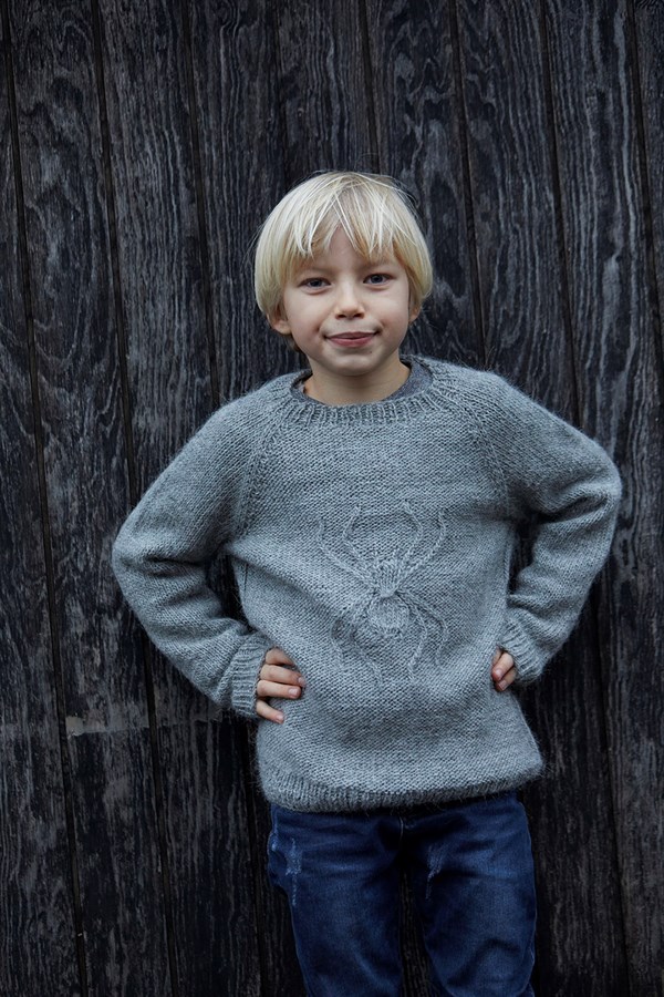 Strikkekit - Lille Peter Edderkop fra CaMaRose