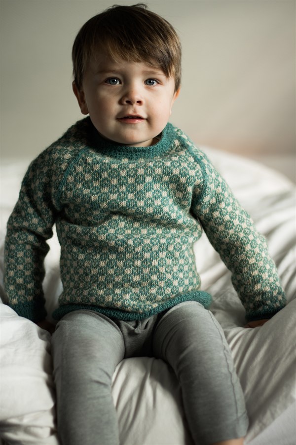 Strikkekit - Louis sweater fra CaMaRose