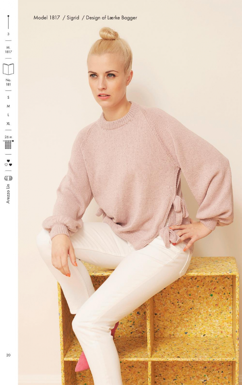 Strikkekit - Sigrid - Hjertegarn