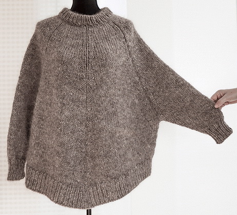 Strikkekit - Arvingen - Gros poncho