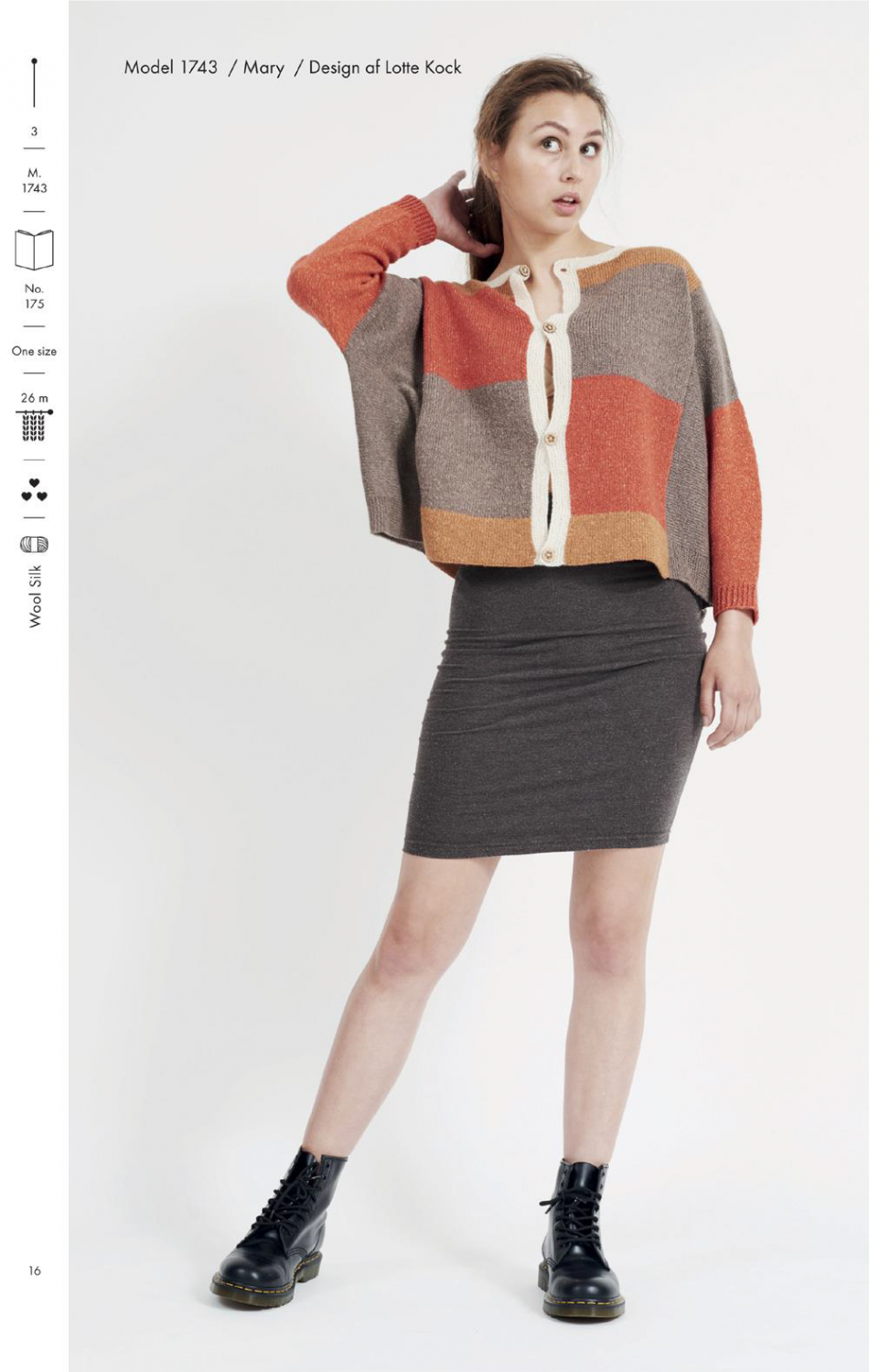 Strikkekit - Mary - Hjertegarn