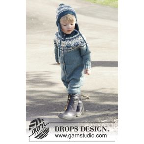 Strikkekit - Wild blueberries fra Drops i MERINO EXTRA FINE