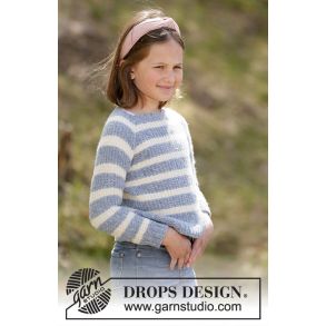 Strikkekit - Sky Stripes Jumper