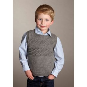 Strikkekit - Vest med smandsbobler fra CaMaRose