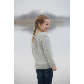 Strikkekit - Smockcardigan til brn fra CaMaRose