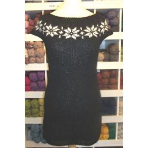 Strikkekit - Tunika med stjerner