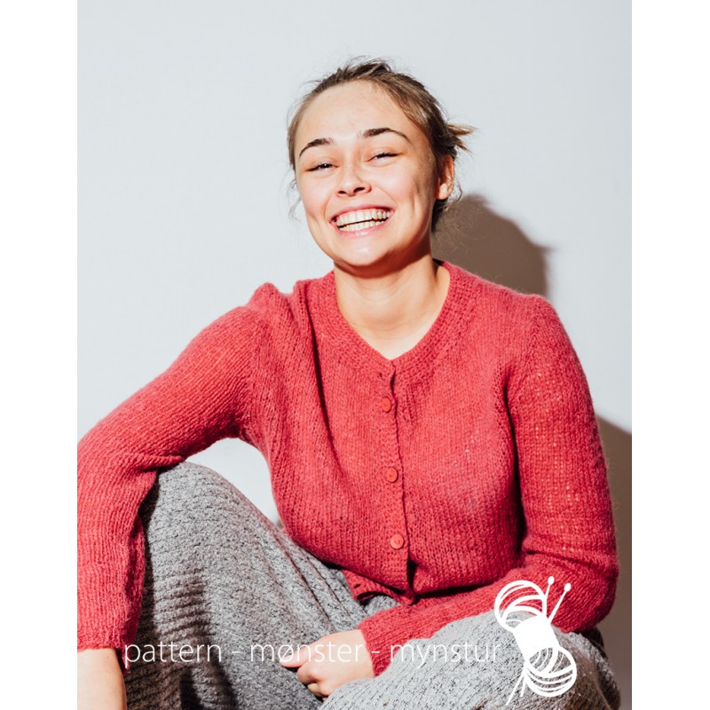 Strikkekit - Enkel cardigan - Navia